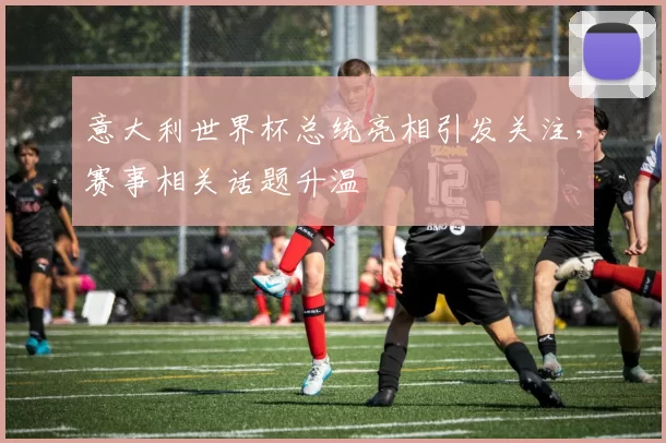 意大利世界杯总统亮相引发关注，赛事相关话题升温